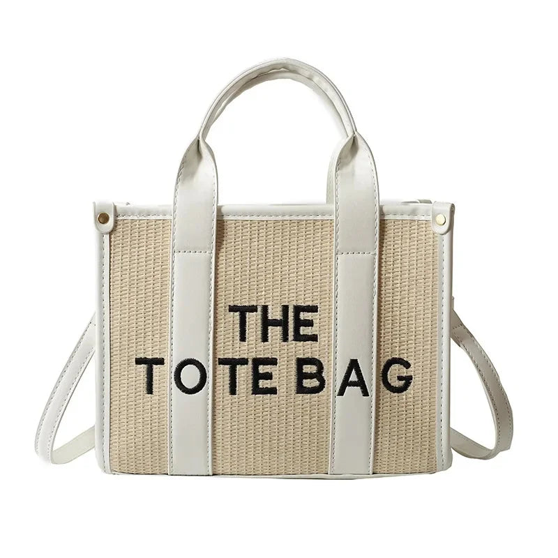 The Tote Bag For Women Crossbody Female Handbag New Solid Words Lette Leisure Large Bag,Luxury Fashion Bag,designer Bag for PU
