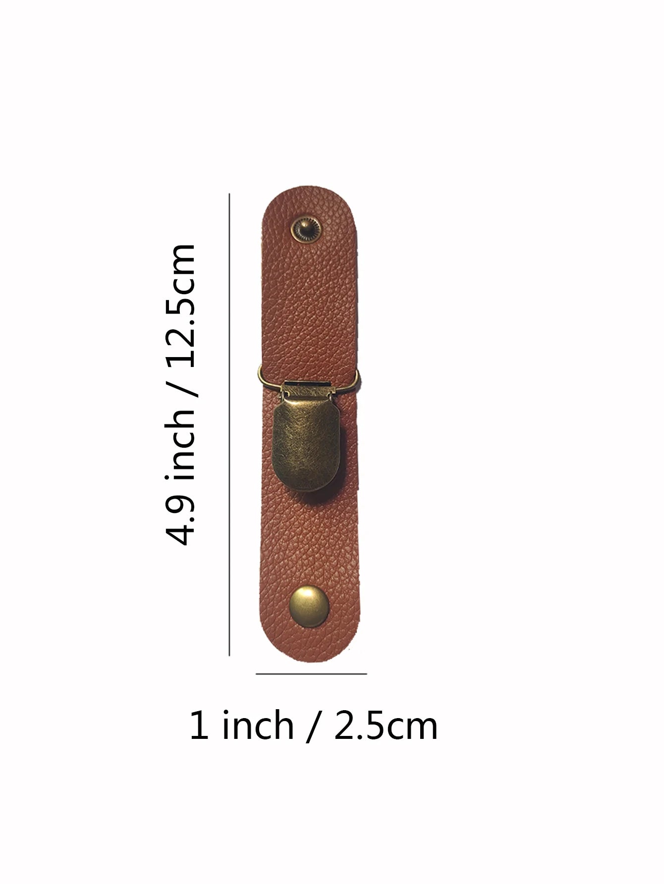 Travel Leather Hat Clip Outdoor Backpack Luggage Storage Bag Leather Hat Clip Multifunctional Straw Hat Clip Hat Accessories