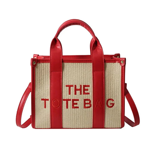 The Tote Bag For Women Crossbody Female Handbag New Solid Words Lette Leisure Large Bag,Luxury Fashion Bag,designer Bag for PU
