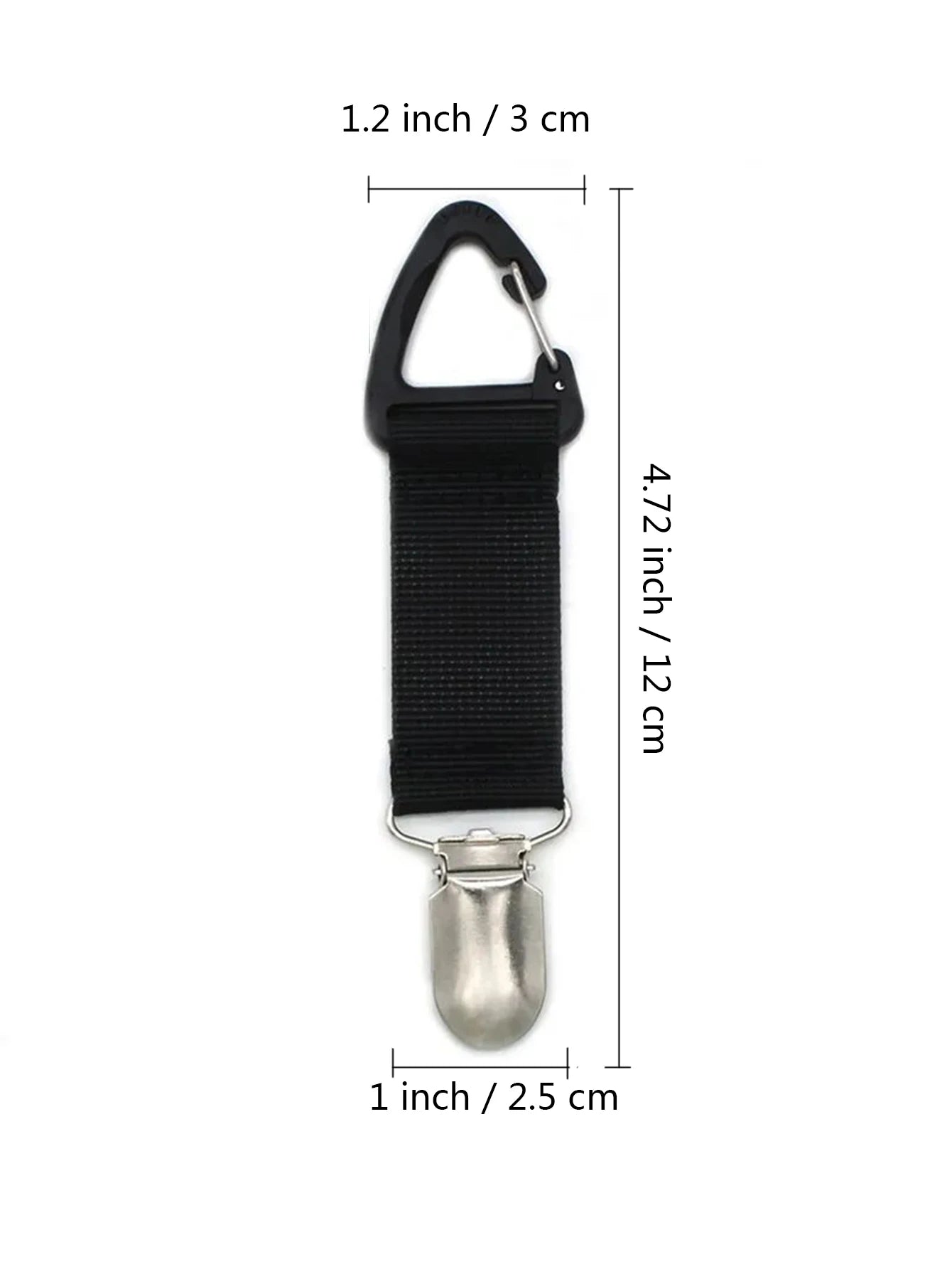 Travel Leather Hat Clip Outdoor Backpack Luggage Storage Bag Leather Hat Clip Multifunctional Straw Hat Clip Hat Accessories