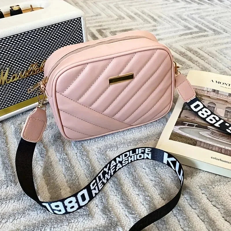 Fashion Girl Mobile Phone Bag Female Cool Shoulder Bag PU Leather Zipper Messenger Bags Luxury Designer Summer Travel Phone Bag