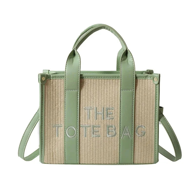 The Tote Bag For Women Crossbody Female Handbag New Solid Words Lette Leisure Large Bag,Luxury Fashion Bag,designer Bag for PU