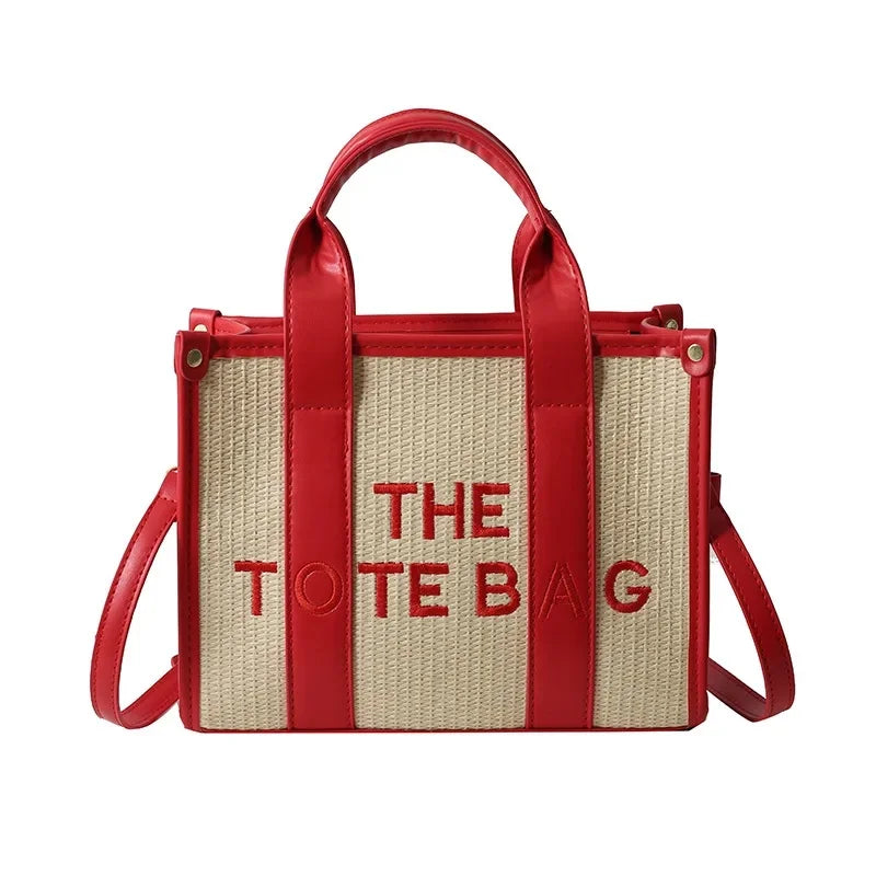 The Tote Bag For Women Crossbody Female Handbag New Solid Words Lette Leisure Large Bag,Luxury Fashion Bag,designer Bag for PU