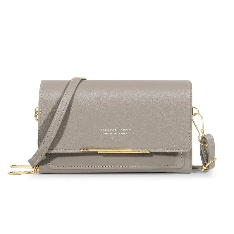 2024 New Women's Wallet Korean Multifunctional Shoulder Bag Mid-length Clutch Coin Purse