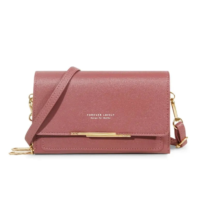 2024 New Women's Wallet Korean Multifunctional Shoulder Bag Mid-length Clutch Coin Purse