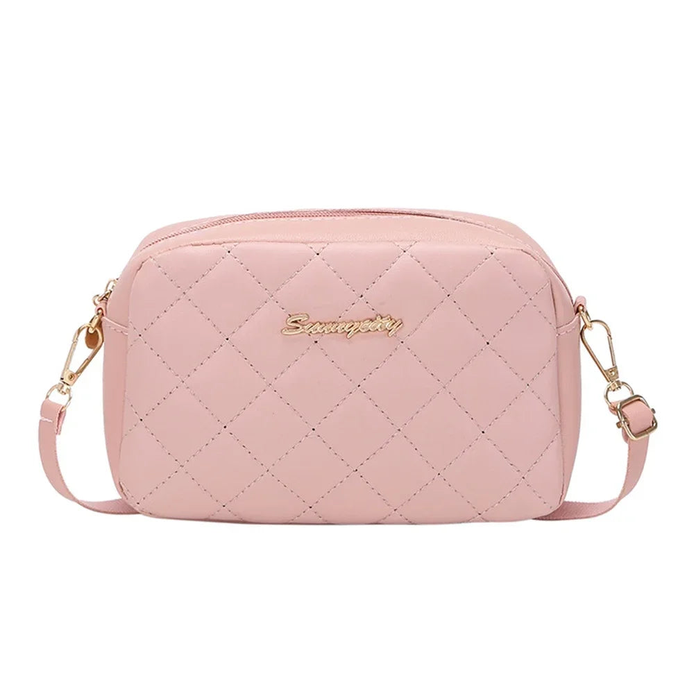 Tassel Small Messenger Bag For Women 2024 Trend Lingge Embroidery Camera Female Shoulder Bag Fashion Chain Ladies Crossbody Bags